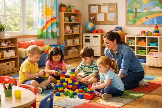 screen-free childcare program