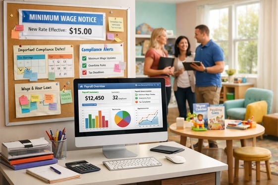 childcare wage compliance