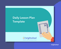 Download a free daily lesson plan template - brightwheel