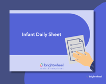 Download our free Infant Daily Sheet