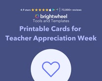Printable Cards for Teacher Appreciation Week - module CTA