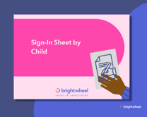 Download our free Sign-In Sheet by Child template