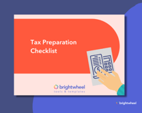 Download this free tax preparation checklist - brightwheel