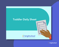 Toddler Daily Sheet - blog module CTA