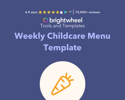 Daycare Menu Ideas and Sample Meal Plans