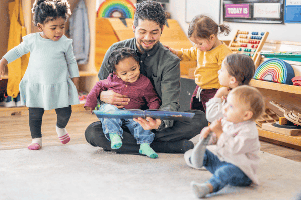 Storytime at daycare