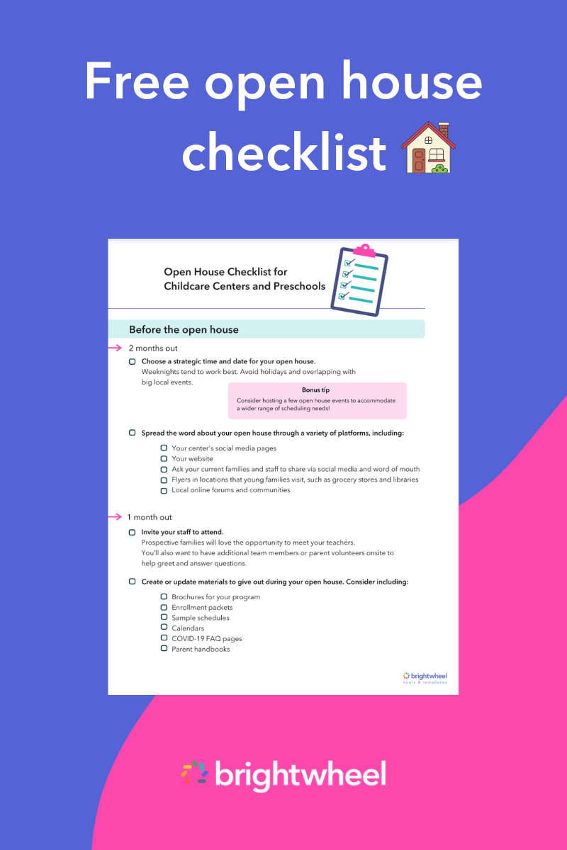 Open House Checklist