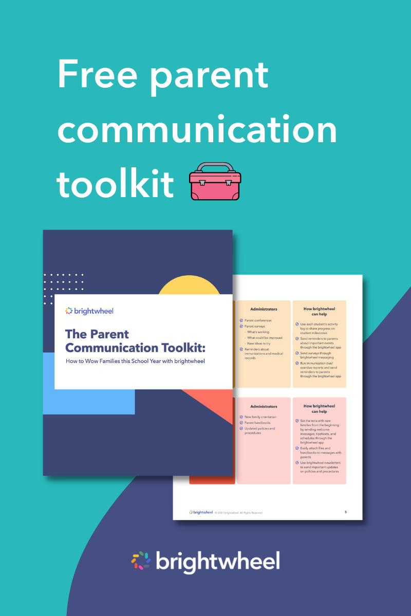 Parent Communication Toolkit - brightwheel