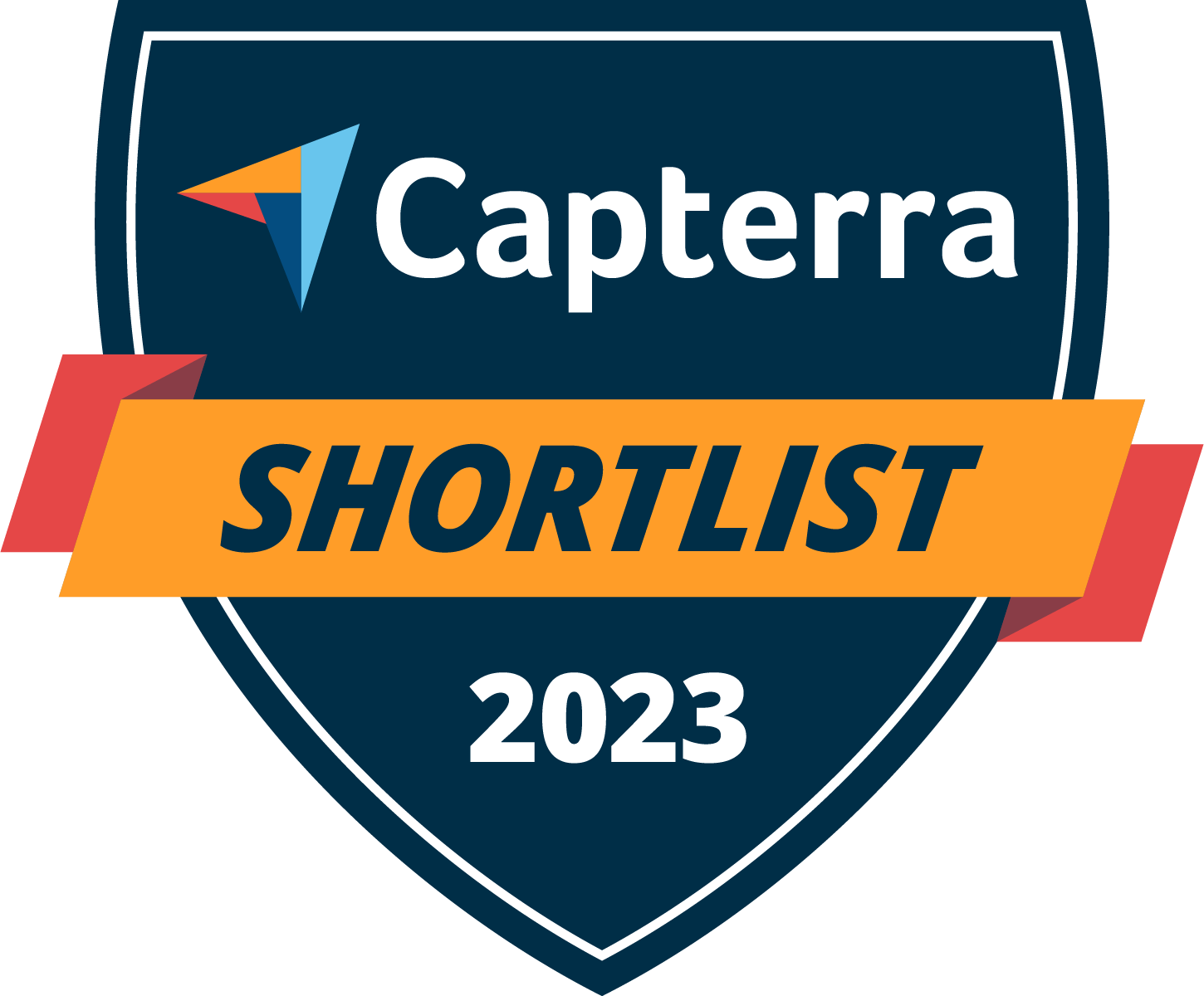 Capterra Shortlist BW Award