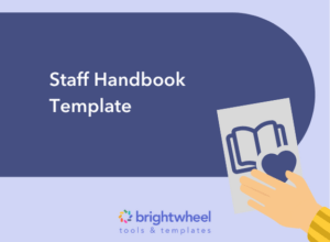 Staff Handbook Template - brightwheel