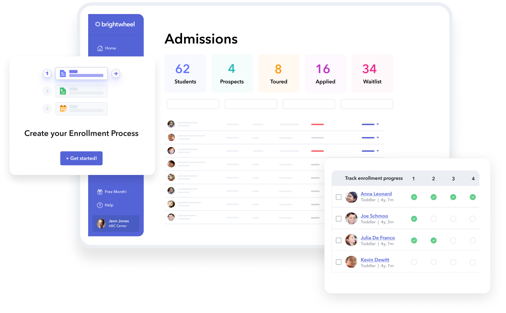 Childcare enrollment software | brightwheel