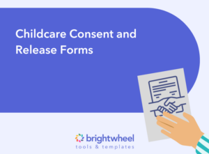 Childcare consent and release forms thumbnail tools templates