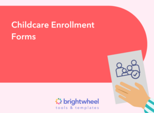 Childcare enrollment forms thumbnail tools templates