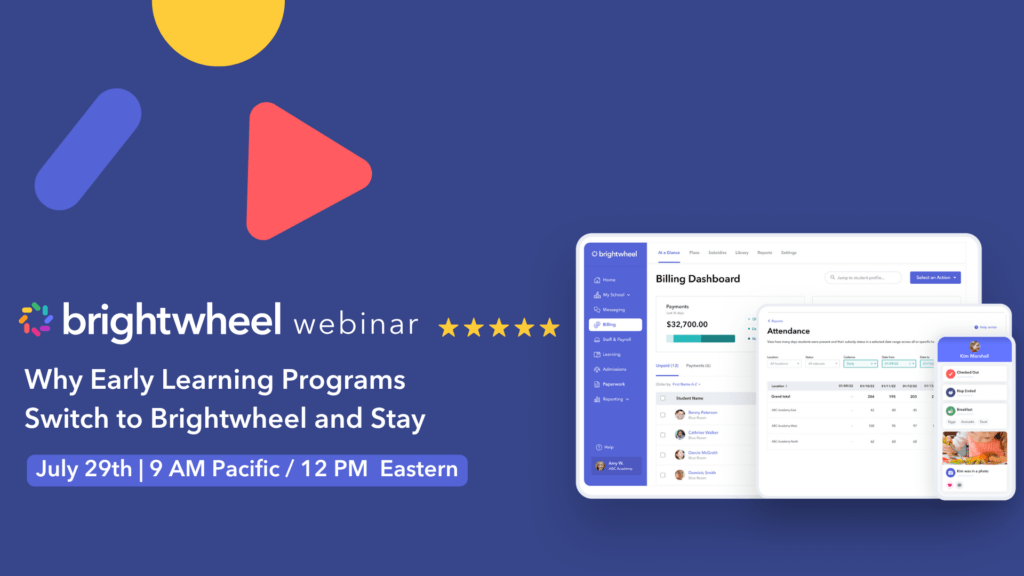 Why Early Learning Programs Switch to Brightwheel and Stay