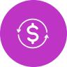 An icon image of heart that represents the communication feature of brightwheel.
